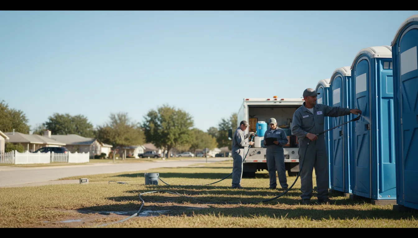 Long-Term Portable Toilet Rental in Neville, OH near me